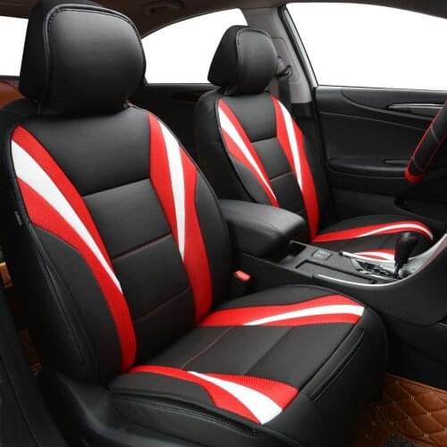 Car-pass Luxury Car Goods Seat Covers Car Seat Cushion Red Blue Color Car Accessories For ford focus peugeot Lada Kalina Renault