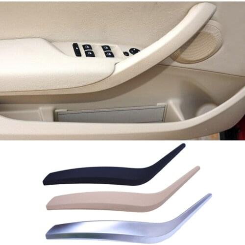 Side Car Inner Door Panel Handle Pull Trim Cover Auto Interior Door Handles Cover Front Rear Left Right For BMW X1 E84 2010-2016