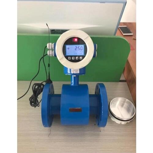Electromagnetic flowmeter sewage liquid electronic digital display flowmeter pipeline type