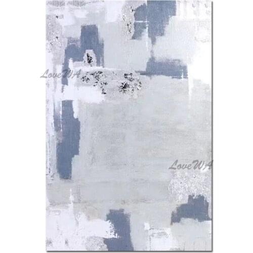 Hot 100% Hand-painted Simple Abstract Oil Painting Canvas Wall Art Home Decor Pieces Unframed Artwork Paintings High Quality