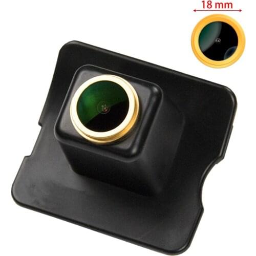 Freezzmi Golden HD Car Rear View Camera Original Hole for Mercedes-Benz M ML R GL Class W163 164 ML320 350 300 250 450 X164 W251