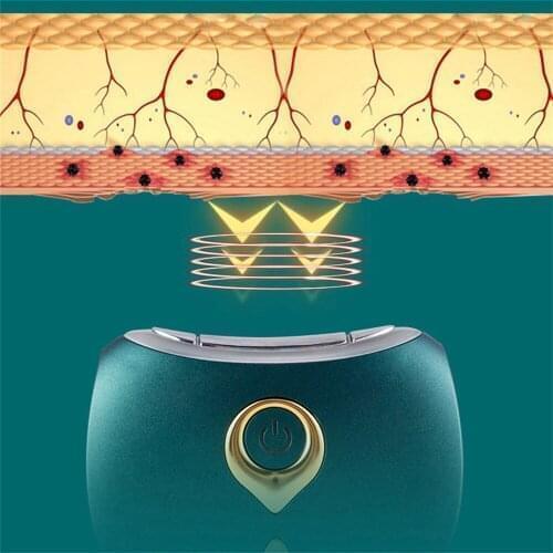 Home Use Beauty Equipment 3 Photon Led Light Cold And Hot Ems Anti-Aging Skin Firming Neck Facial Massage Tools