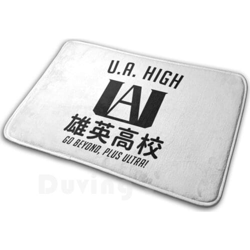 Ua High V2 Carpet Mat Rug Cushion Soft Non - Slip Plus Ultra Katsuki Bakugo Bakugou All Might Midoriya Izuku Deku Shoot