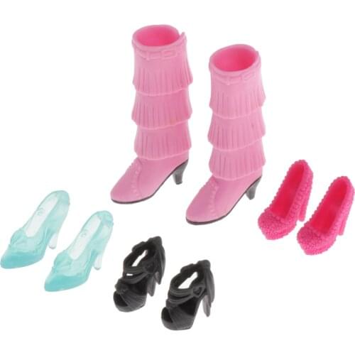 Dolls High Heel Shoes Sandal Boot Outfit for Blythe 1:6 Dolls Accessories