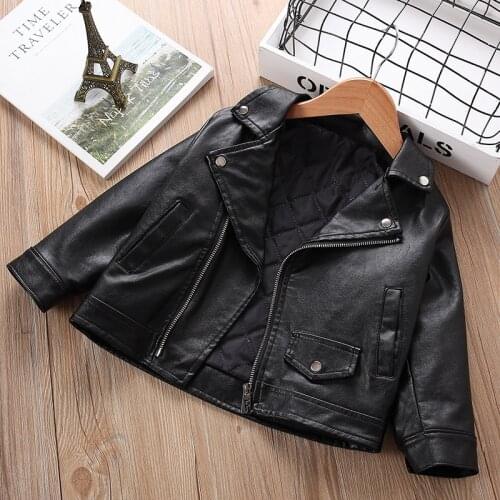 MAIDEN VISION Leather Jackets For Girls