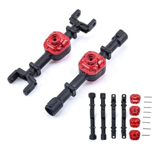 NEW 1:12 Metal Front and Rear Bridge Axle Housing Case for MN D90 D91 M MS 1/12 RC Car Upgrade Parts Accessories