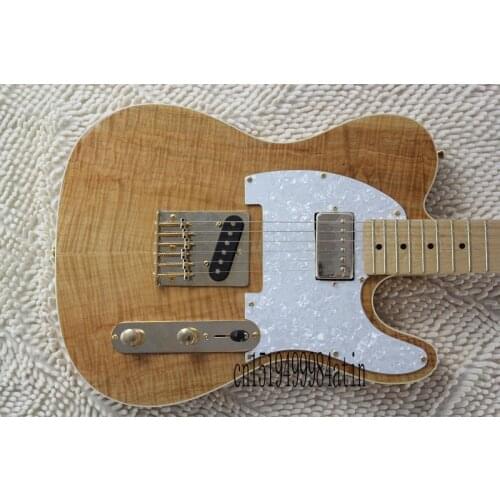 Wholesale style guitar Ameican electric guitar with Golden yellow Golden accessories @8