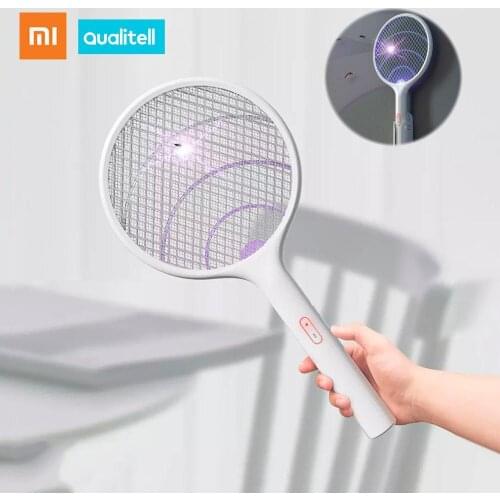 Original Xiaomi Youpin Qualitell Electric Mosquito Swatter Rechargeable Handheld Wall-mounted Insect Fly Killing Dispeller