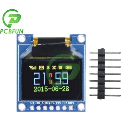 0.95 inch Full Color SPI OLED Display Module 96*64 96x64 SSD1331 Drive IC 65536 Colors -40c to 85c Display Module for Arduino