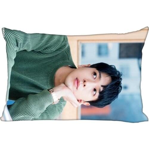 Hot KPOP Jung Yong Hwa Pillowcase Decorative PillowCover Zipper Pillowcases Satin Custom your image more size