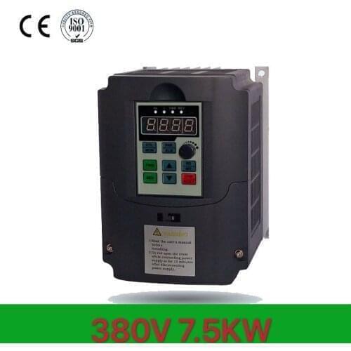 VFD-ecogoo VFD Inverter Frequency converter 7.5kw 10HP 3 PHASE 380V 400HZ General vector type