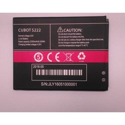 Jinsuli 10PCS Replacement 2350mAh 3.8V Li-ion Battery Cubot S222 S350 Smartphone Li-ion Battery + Tracking Code free shipping