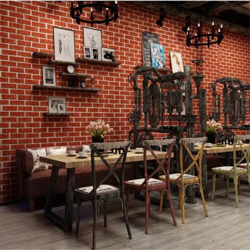 Vinyl Self-Adhesive Paper Peel and Stick 3D Brick Wallpaper Rock Backsplash Wall Panel Removable Home Decoration