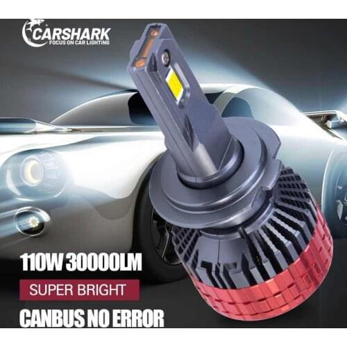 F5 F5C Super 110W H7 Led Headlight Turbo Canbus No Error H1 H8 H9 H11 H4 Car Bulb Hb3 Hb4 9012 Hir2 Lamp Ice 9005 9006 Fog Light