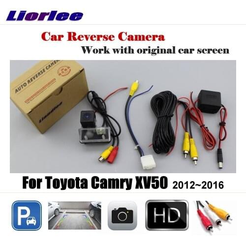 For Toyota Camry XV50 2012~2016 Display / Car Rear View Back Backup Camera Rearview Reversing Parking CAM