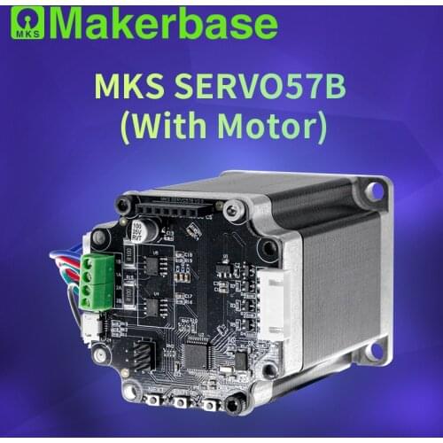 Makerbase MKS SERVO57B NEMA23 STM32 closed loop stepper motor Driver CNC 3d printer parts prevents losing steps for Gen_L SGen_L