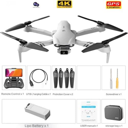 GPS Drones With Camera HD 4k 120° Wide Angle Dual Camera 5G WiFi Live Video FPV RC Quadrotor Six-axis Dron Flight 25 Minutes