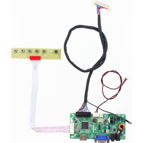 HD MI VGA LCD Controller Board For LM230WF5-TLF1 LM215WF3-SLK1 1920x1080 LCD