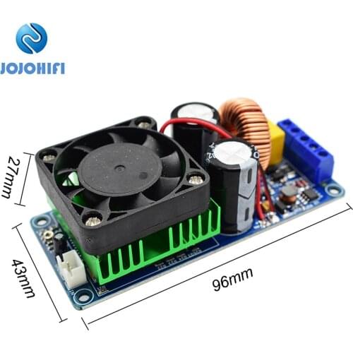 HIFI IRS2092S 500W Class D Mono Digital Power Amplifier AMP Finished Board w/Speaker & Temperature & Short circuit Protection
