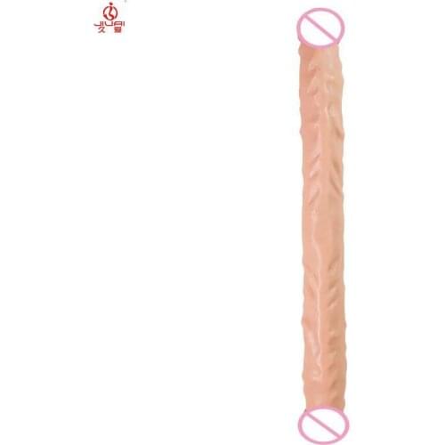 Jiuai Artificial Big Double Dildo Woman Men Sexy Toys G-Sopt Masturbation for Couples Adult Sex Game Products