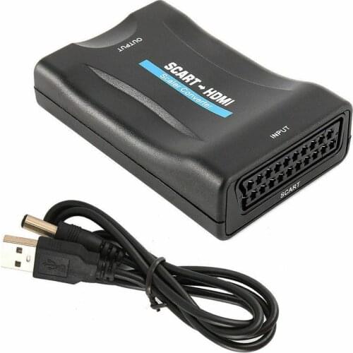 HDMI To Scart Converter HDMI To Scart Converter Video Adapter Audio Converter Upscale Converter Video F0M2