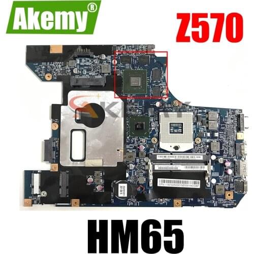 Laptop motherboard For LENOVO Z570 Mainboard 11013766 10290-1 HM65 N12P-GS-A1 2G