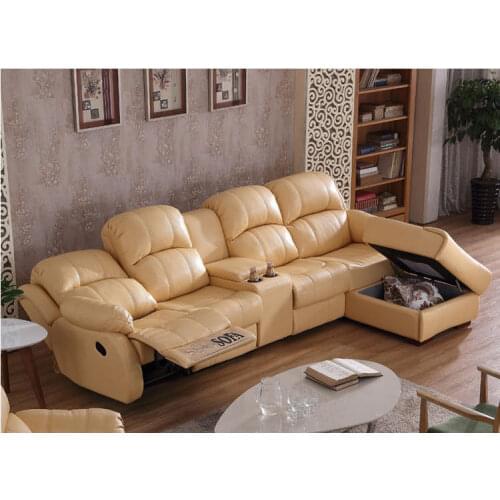 Living Room Sofa set corner sofa recliner electrical couch genuine leather sofas with storage muebles de sala moveis para casa