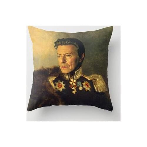 Neoclasstical Bill Murray Cushion Covers Dave Grohl Pillow Cases 45X45cm Bedroom Sofa Decoration