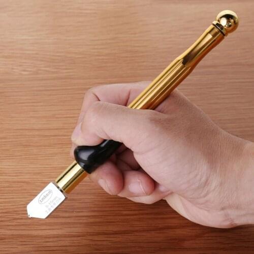 Single Diamond Glass Cutter Sharp Knife Wheel Blade Glass Diamond Cutting Tool Hard Alloy DIY Tile Mirror Repair Cutting Tools