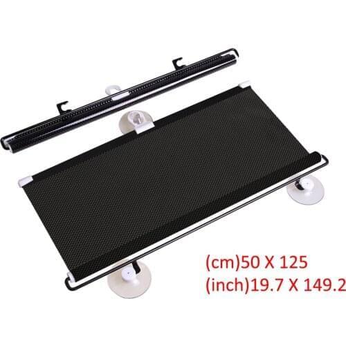 Drop Shipping Retractable Car Front Window Sunshades PVC Auto Windows Sun Shade Anti-UV Protection Sun Visor Drop Shipping
