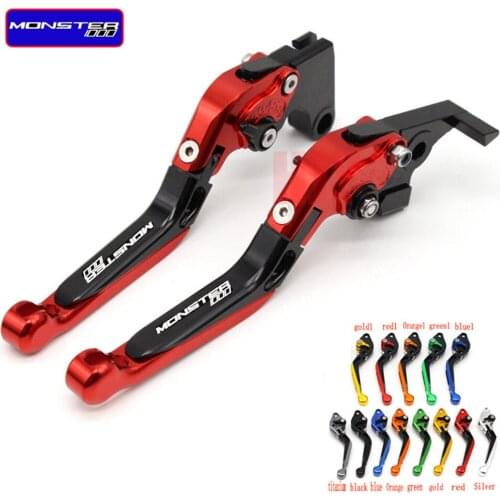 CNC Adjustable Folding Extendable Motorbike Motorcycle Brake Clutch Levers For Ducati M1000 M 1000 MONSTER 1000 2000-2005