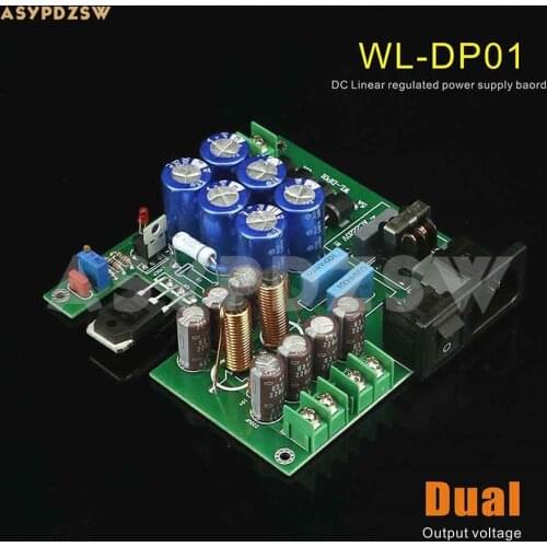 WL-DP01 EMI filter Dual output voltage DC linear regulated power supply board 5V/9V/12V/15V/18V/19V/24V Optional