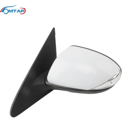 MTAP Outer Door Rearview Mirror Assy For Mazda 3 BL 2008 2009 2010 2011 2012 2013 2014 7-PINS With LED Electric Folding