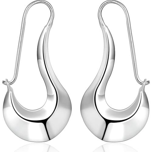 The new selling standard 925 sterling silver jewelry for women creative shoes shape ball silver earrings