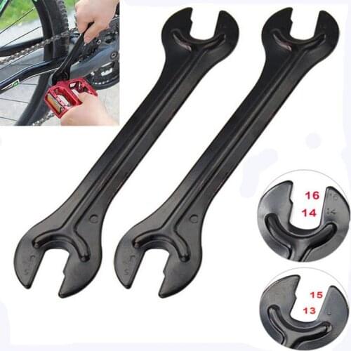2PCS Steel Bike Head Open End Axle Hub Cone Wrench Durable Spanner Bicycle Repair Tool Accesories Bicycle Tools