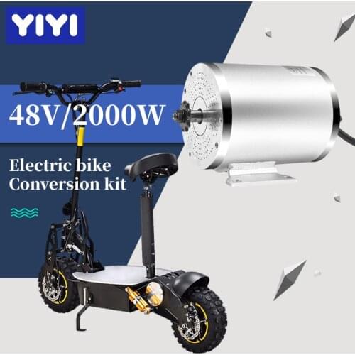 Electric Scooter Bicycle BLDC 36V/48V/60V/72V 2000W Brushless Motor For E Bike Motorcycle 2 Wheel Balance Scooters E Bike DIY