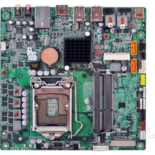 MINI-ITX 17*17 HTPC For H61H-G11 Original Used Motherboard H61 Socket LGA 1155 DDR3 USB2.0 SATA2