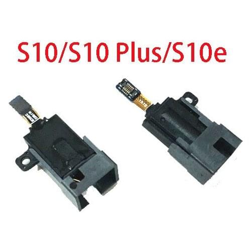 1pcs Earphone Headphone Audio jack Flex Cable For Samsung Galaxy S10 S10 Plus S10e G973 G975 G970 Headset Socket Jac
