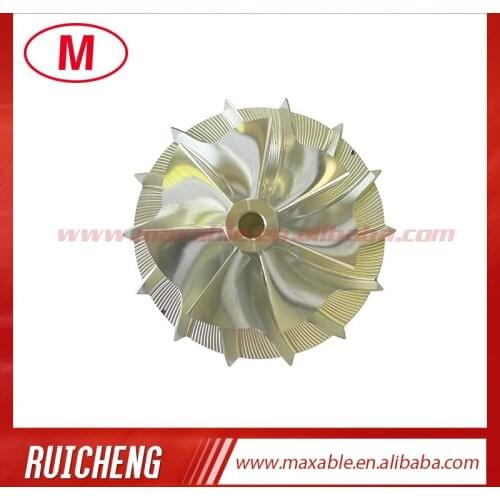 K27 5327-123-2335 58.74/82.60 mm 7+7 blades high performance turbocharger billet/milling/aluminum 2618 compressor wheel