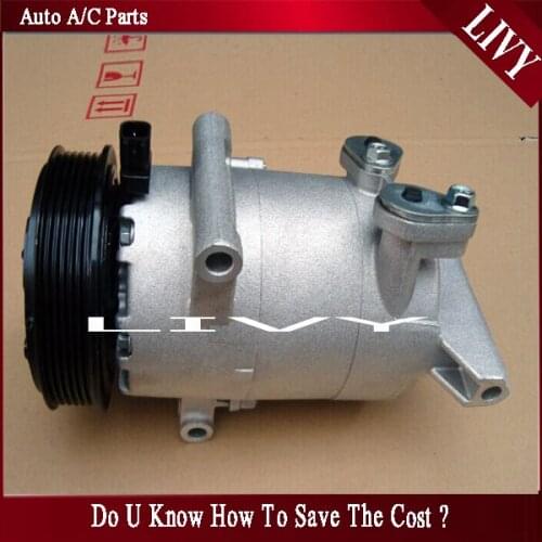 VS16 AC Compressor for Ford Transit 2.2L Diesel 2006-2011 6C1119D629AA 6C1119D629AD 1371569 6C11-19D629-AA 1421334 6C1119D629AB