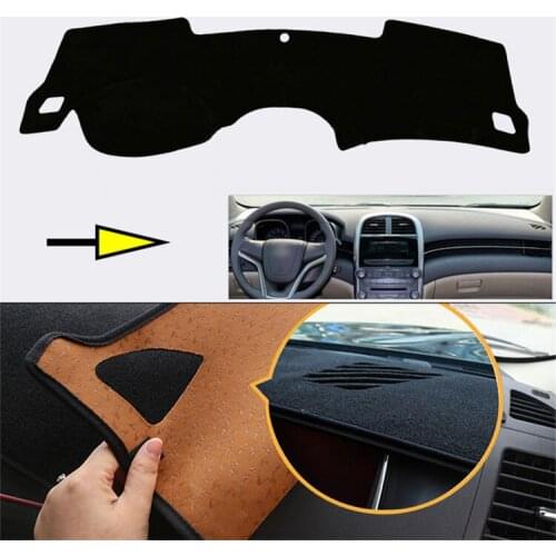 Interior Dashboard Carpet Photophobism Protective Pad Mat For Chevrolet Malibu 2012-2014