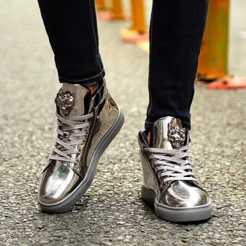 2019 Fashion Glitter Men Basketball Shoes Shiny Super Star Sneakers Glitter Luxury Shoes Male Designer Sneakers Colorful