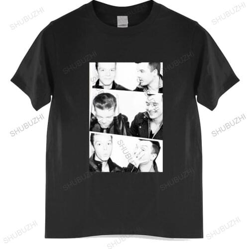Men Cotton T Shirt Summer Brand Tshirt Print T Shirt Male Brand Made Good Quality Shameless Gallavich brand tee-shirt homme tops