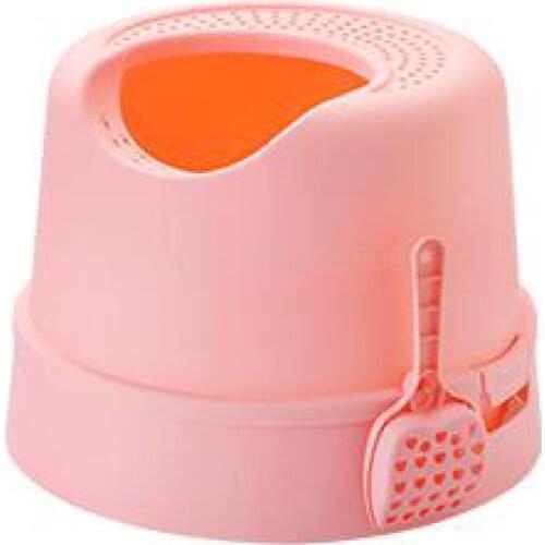 Top-in Cat Litter Pot Anti-splash Cat Pot Anti-shit Cat Toilet Anti-odor Large Cat Litter Box Fully Closed Into The Cat Toilet
