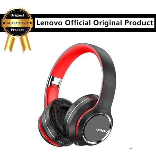 Original Lenovo HD200 Wireless Bluetooth Headphones Over-ear Foldable Long Standby Life HIFI Stereo Computer Gaming Headset