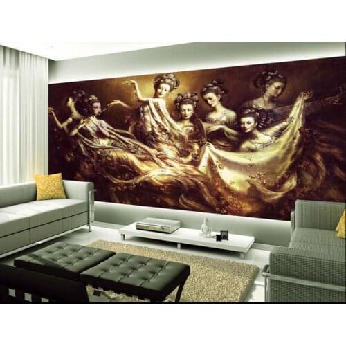 Custom photo wallpaper Fairy Home Decor Living Room Wall Covering