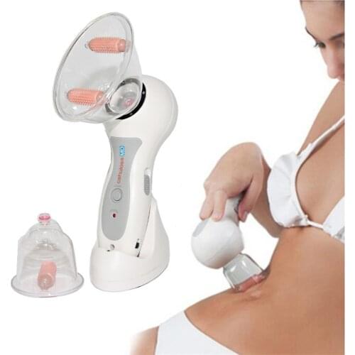Portable Body Massage Vacuum Cans Anti Cellulite Massager Device Therapy Loss Weight Tool Chest Liposuction Electric Breast