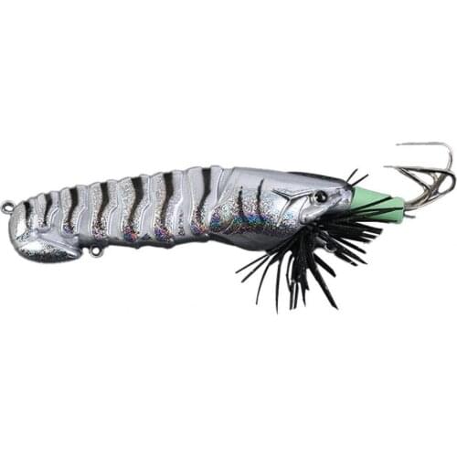 Fishing Lure Octopus Ultra-Sharp Plastic Shrimp Cuttlefish Squid Hook Rigs for Fishing Shrimp Silicon Soft Artificial Bait