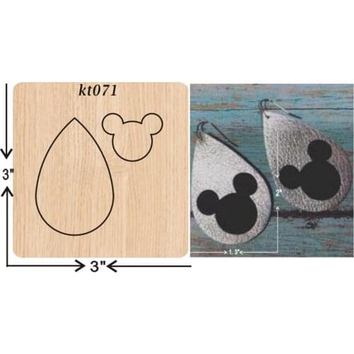 Earring cutting dies 2019 new die cut &wooden dies Suitable for common die cutting machines on the market