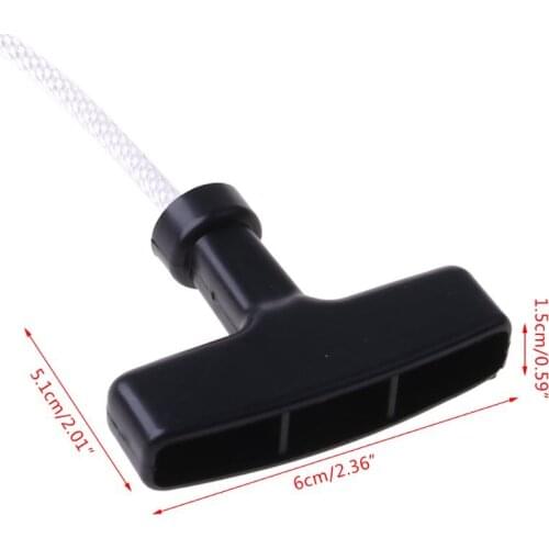 Universal Lawnmowers Pull Handle 1.1M 5MM Starter Start Rope Cord Engine Petrol T3EF
